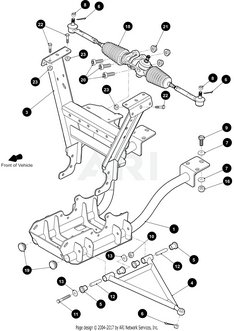 SUSPENSION,FRONT UPPER-WLD