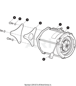 GASKET,COVER,MOTOR,AC,ISKRA - EZGO OEM | Canyon Lake Mobile