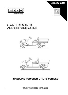 MANUAL, OWNERS, 2002 WH 800/1200 GAS