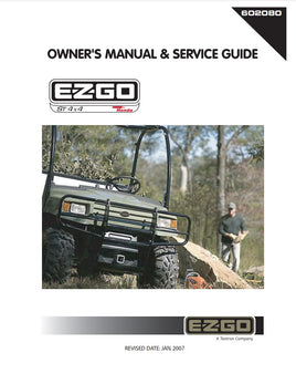 OWNERS MANUAL ST 4X4 SY 2005