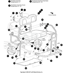 FOAM,SEAT BOTTOM,RXV