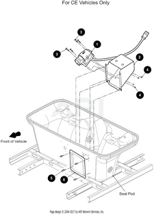 BRACKET,RECEP,SEAT WRAP