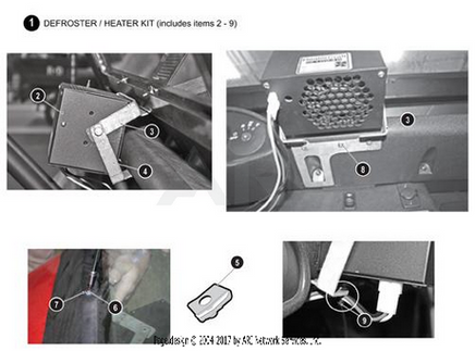 SVC- HEATER/DEFROSTR,48V-KIT