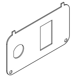 PLATE,CONSOLE INSERT-KEY/FNR
