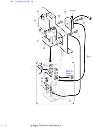 FUSE HOLDER ASM SEALED ATC - EZGO OEM | Canyon Lake Mobile