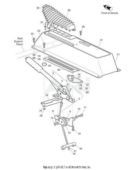 BOOT, PARK BRAKE, CLYDESDALE - EZGO OEM | Canyon Lake Mobile