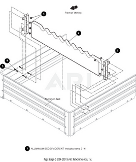 BED DIVIDER,ALUMINUM BED-KIT
