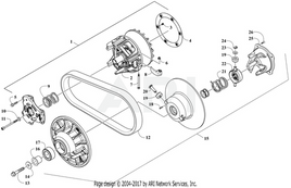 Drive Clutch Assembly