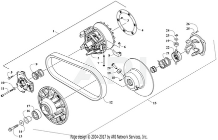 Drive Clutch Assembly