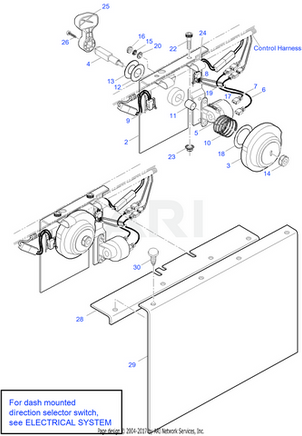 SWITCH ASSY-FORWARD-FNR (DCS) - EZGO OEM | Canyon Lake Mobile