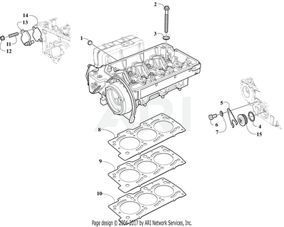 Cushman Hauler 4X4 Gasket - EZGO OEM | Canyon Lake Mobile