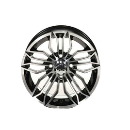 WHEEL,STMBRKR 14X7 BLACK MACHINED