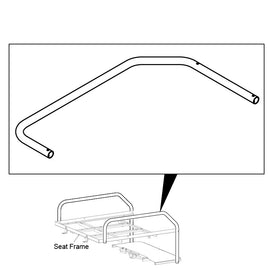 TUBE,ARM REST,FLIP SEAT