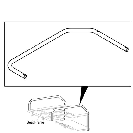 TUBE,ARM REST,FLIP SEAT