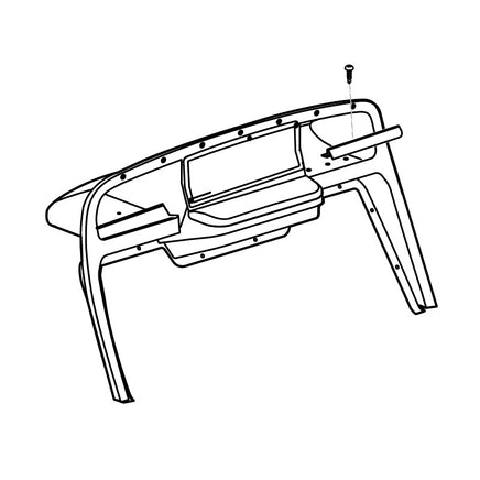 I/P ASSEMBLY,W/BALL DEFLECTOR