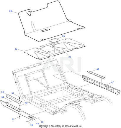 SPACER-HOUSING MOUNT-AIRBOX