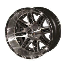 WHEEL-14X8 MEGASTAR BLK MACH