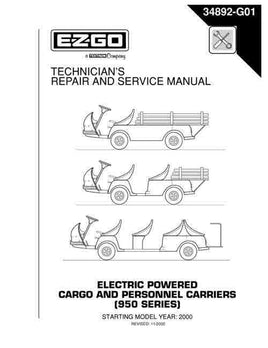 2000 950 SERIES ELE PWD CAR (SEE TEX - EZGO OEM | Canyon Lake Mobile