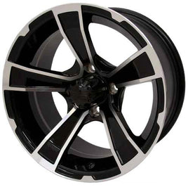 12X7 WHEEL ROGUE-BLK W/ MACH FACE