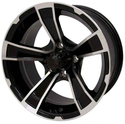 12X7 WHEEL ROGUE-BLK W/ MACH FACE