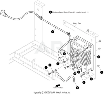 SVC-CTRL,PROGD,EXPRESS S6 72V-KIT - EZGO OEM | Canyon Lake Mobile