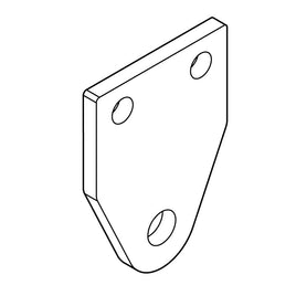 BED MOUNT, ALUMINUM