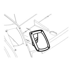 BEZEL-TAIL LIGHT-LH