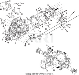 BRACKET, RADIATOR HOSE DIESEL - EZGO OEM | Canyon Lake Mobile