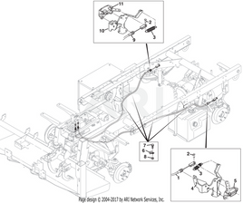 WLDMT, CALIPER MOUNT, RH - EZGO OEM | Canyon Lake Mobile