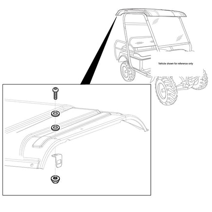 Electric 4X4 Canopy Hardware Kit
