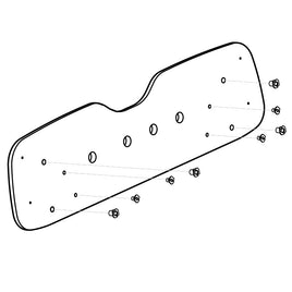 BASE, HIP SEAT BACK-ASSY