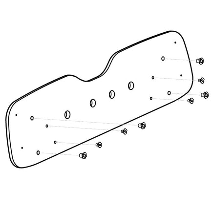 BASE, HIP SEAT BACK-ASSY