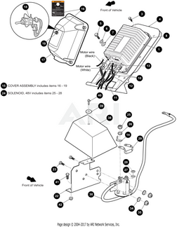 HARNESS,WIRE,MAIN,VPS,48V - EZGO OEM | Canyon Lake Mobile