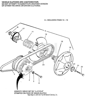 BELT-DRIVE-3PG AND 4 CYC - EZGO OEM | Canyon Lake Mobile