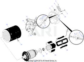 MOTOR-ELE-HS-SERIES-VENT-ADC - EZGO OEM | Canyon Lake Mobile