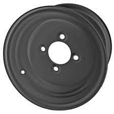 SVC-WHEEL,10X6,STEEL,BLACK