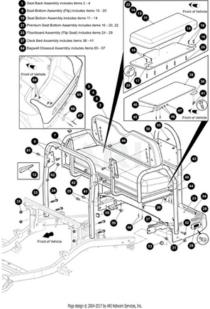 RH SEAT HINGE, CC