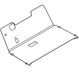 SVC-FLOOR MAT W/HORN HOLES, 1/8