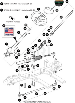 SPACER,STEERING HOUSING