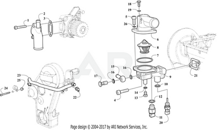 Sensor, Coolant Temp - EZGO OEM | Canyon Lake Mobile