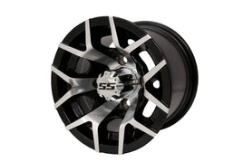 10X7 WHEEL VULCAN-BLK W/ MACH FACE