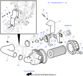 CHOKE/THROTTLE BRACKET - EZGO OEM | Canyon Lake Mobile