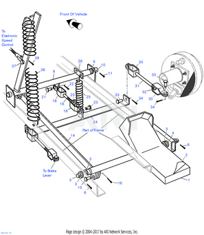 PEDAL-CONTROL-XI640 - EZGO OEM | Canyon Lake Mobile