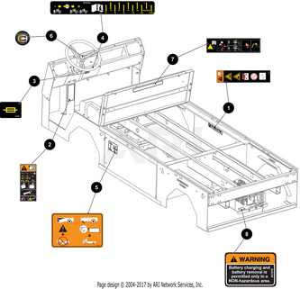 DECAL,BATTERY VENTILLATION