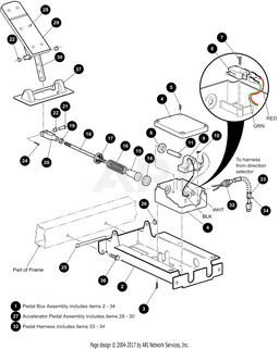 PEDALBOX ASSEMBLY PDS 1000E