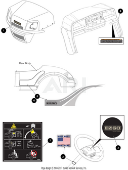 SVC-DECAL,REAR BODY SIDE,EXPRE S4,72V,LH