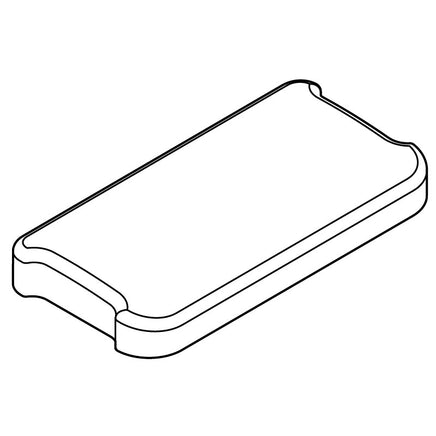 10000416G22-Vinyl Seat Bottom (White/Beige)
