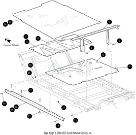 FLOOR PANEL,HYDR,GAS,LOWER,W/O RIBBING