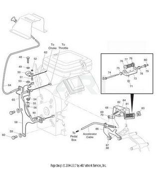 CABLE GOVERNOR - EZGO OEM | Canyon Lake Mobile