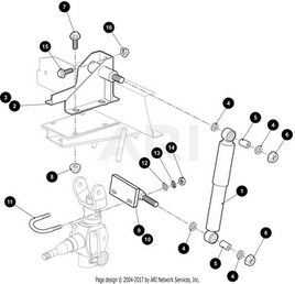 R - SPRING PERCH MNT BRKT ASY BLK